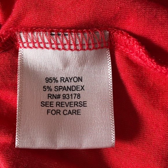 SOLD! PHILOSOPHY Sexy Coral Faux Wrap Tank Top - Picture 6 of 7